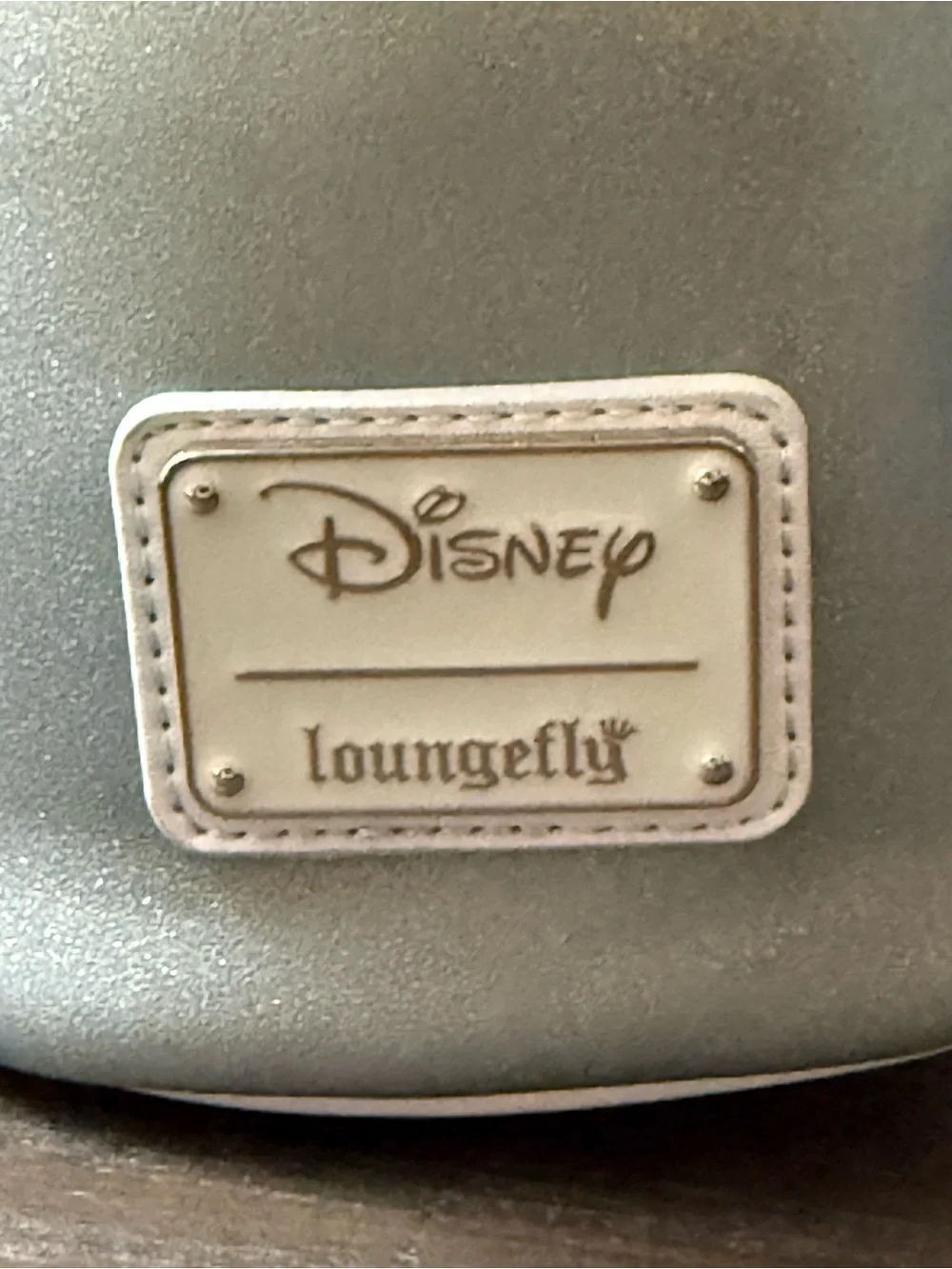 Loungefly HardtagTiana princess and the frog Light Blue Dress Mini Backpack, NWT